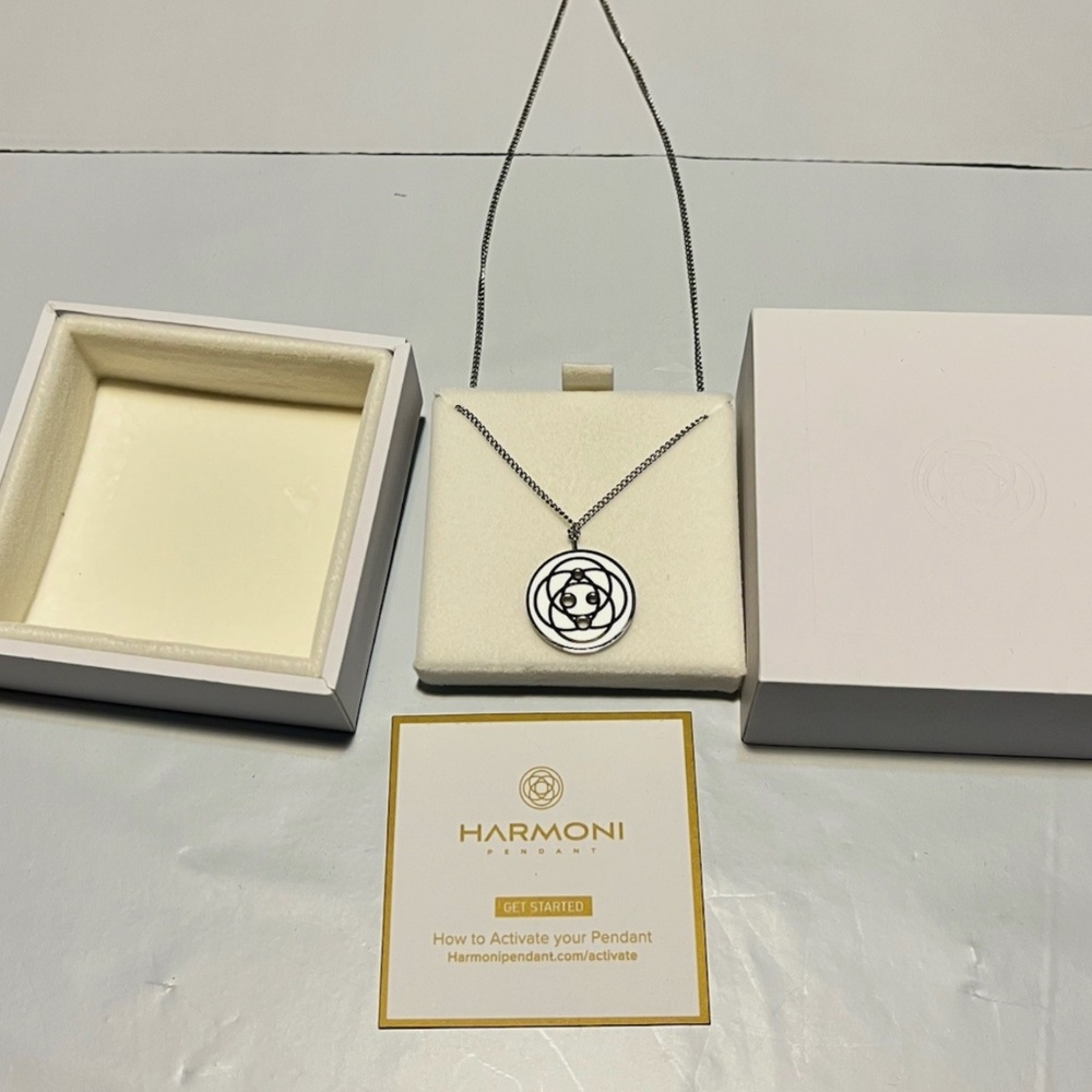 Harmoni EMF Pendant Protection Necklace Stainless Steel Small 20mm